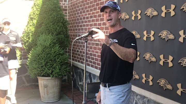 Harbaugh, Ravens Managing Expectations for Potential Huge Season