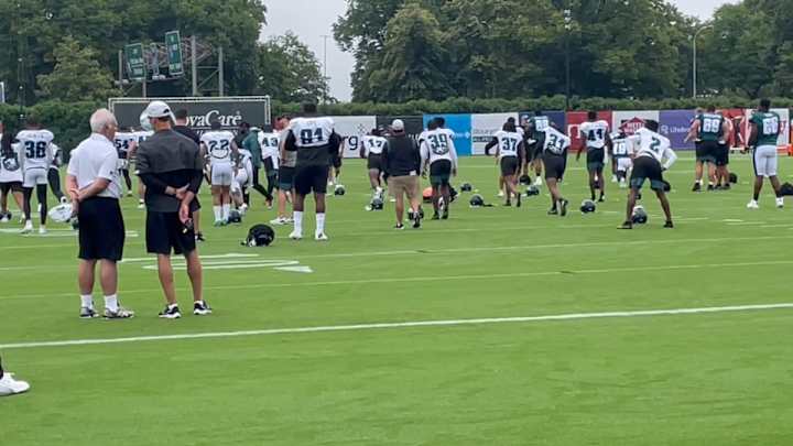 Eagles Training Camp Notebook: Day 4 Sees Nick Sirianni Quell Concern on Offense