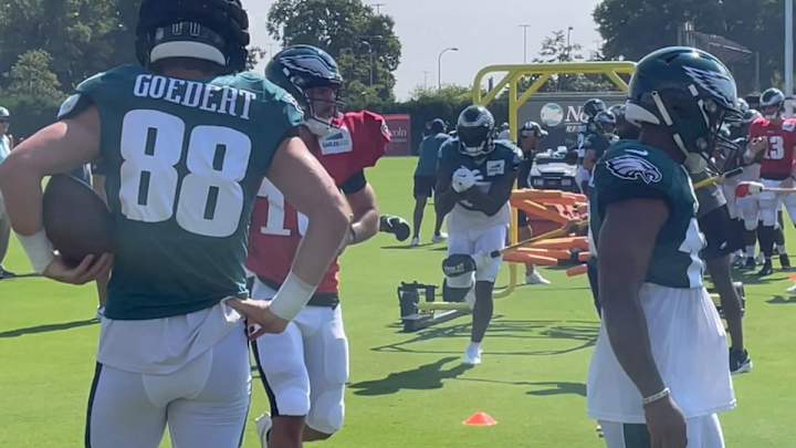 Eagles Training Camp Notebook: The Two Jalens (Hurts and Reagor) Heat up Eagles Training Camp Notebook: The Two Jalens (Hurts and Reagor) Heat up