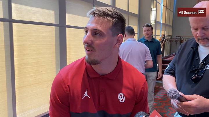 WATCH: Oklahoma LB Danny Stutsman Media Day Press Conference
