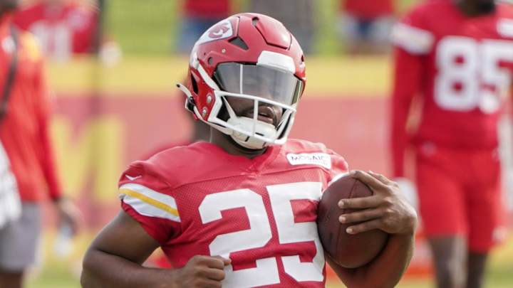 Chiefs Training Camp: Rookie RB Making Case for Carries in Crowded Backfield