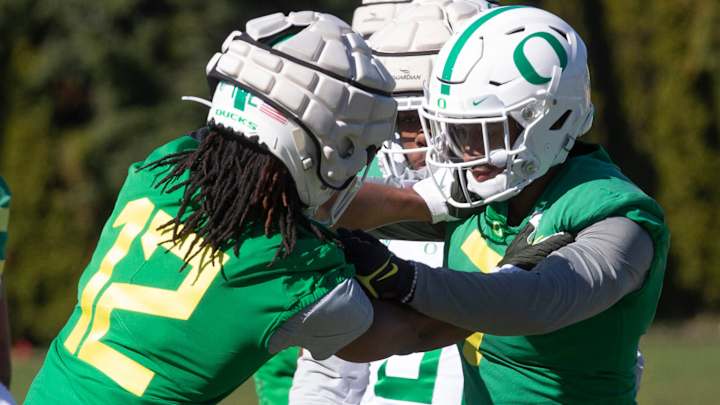 Why Oregon's Terrell Tilmon Moved From Outside Linebacker to Tight End Why Oregon's Terrell Tilmon Moved From Outside Linebacker to Tight End