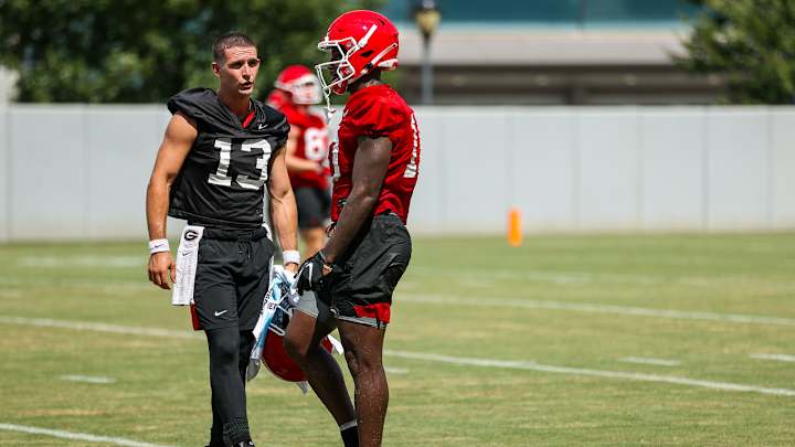 LOOK: UGA Photos From First Fall Practice LOOK: UGA Photos From First Fall Practice