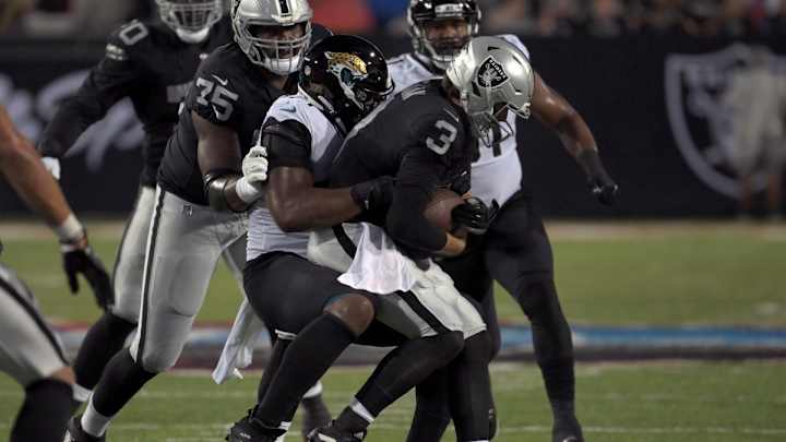 Raiders 27, Jaguars 11: Travon Walker Flashes in Hall of Fame Game