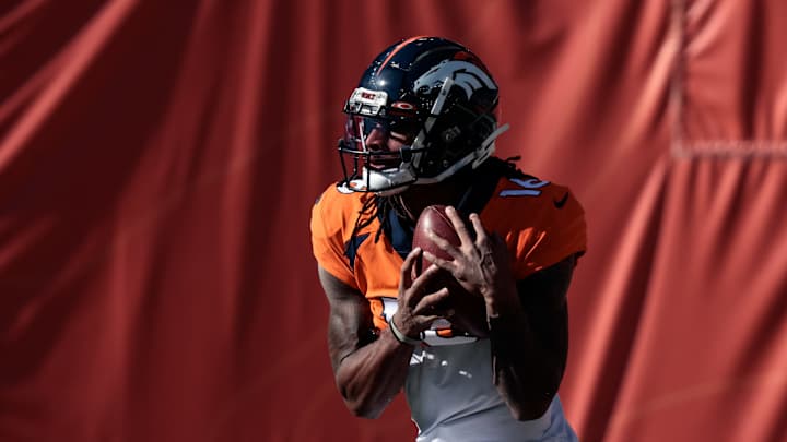 Report: Broncos WR Tyrie Cleveland Out 4-6 Weeks Due to Throat Injury