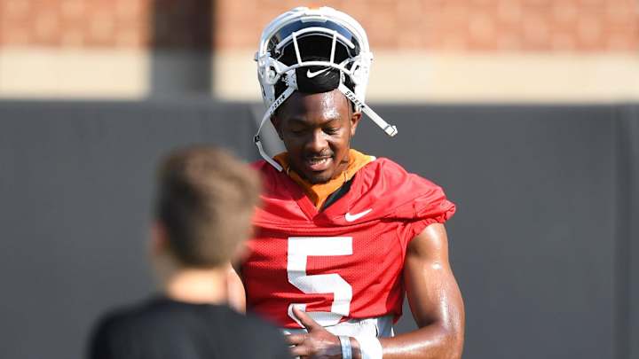 Watch: Vols QB Hendon Hooker Mic'd Up During Preaseason Camp