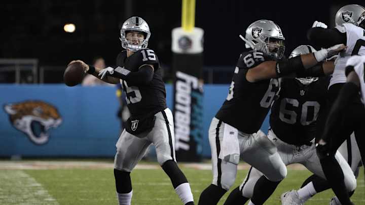 Chase Garbers Impressive in His NFL Debut for the Raiders Chase Garbers Impressive in His NFL Debut for the Raiders