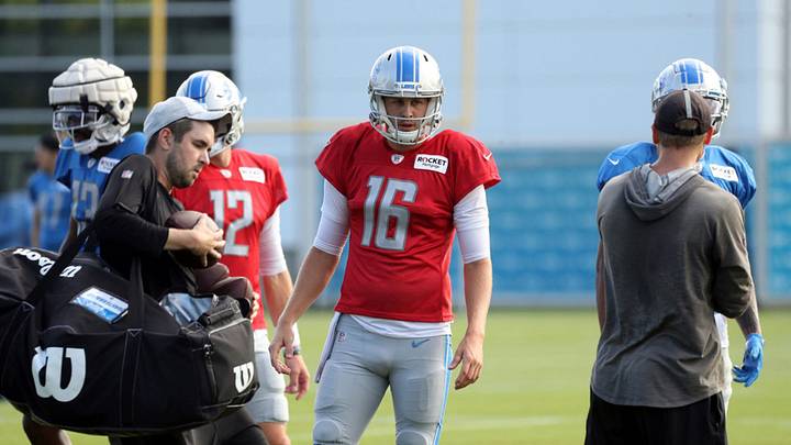 Lions Coaching Staff Challenging Jared Goff