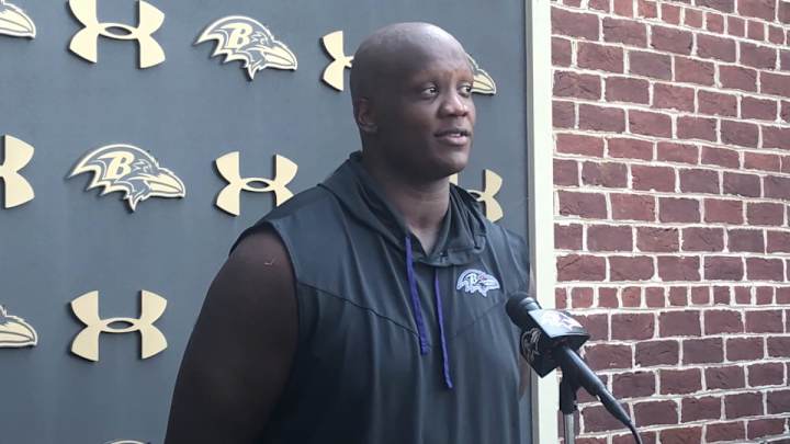 Ravens Ja’Wuan James Adjusting to Switch to Left Tackle Ravens Ja’Wuan James Adjusting to Switch to Left Tackle