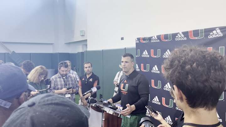 Mario Cristobal Previews Miami's First Scrimmage of Fall
