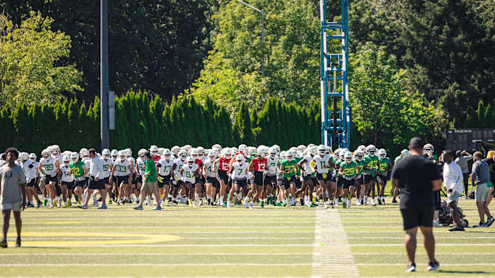 Observations From Oregon Football's First Practice of Fall Camp