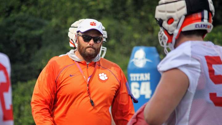 'Scientist' Is Having Instant Impact as Clemson's New Offensive Line Coach