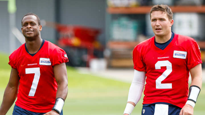 Carroll: Geno Smith Still Ahead of Drew Lock for Seahawks QB Job