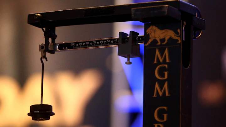 Hasim Rahman Jr. Holds Weigh-In for Canceled Jake Paul Fight