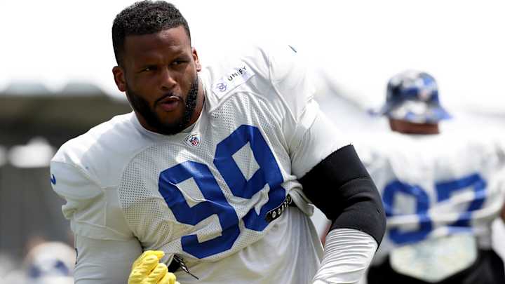 Aaron Donald Explains Drill Where It Appeared He Choked Teammate