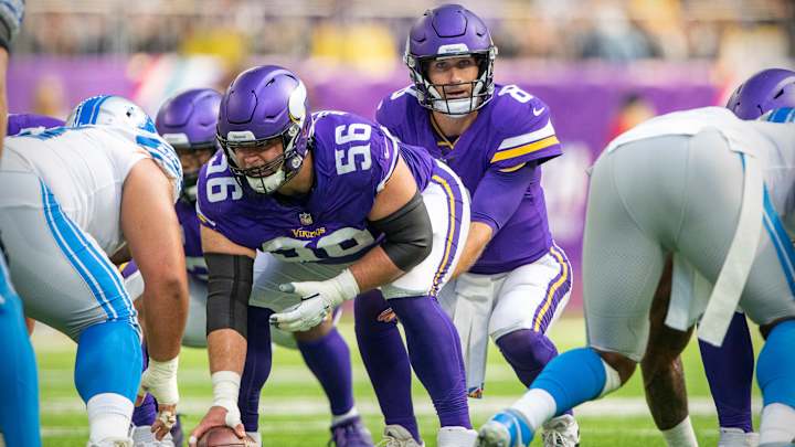 Kevin O'Connell Talks Garrett Bradbury's Pass Protection, Competition at Center