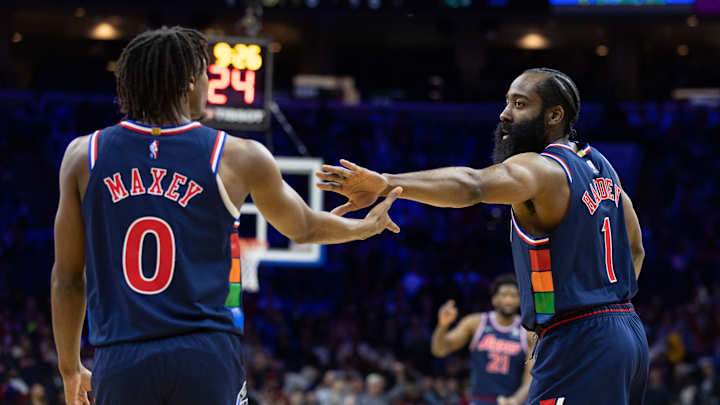 Tyrese Maxey Excited to Continue Playing Alongside James Harden
