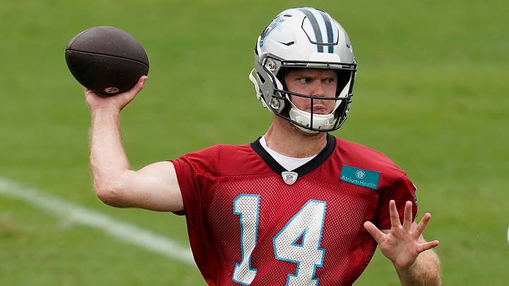 Sam Darnold Was Asked About Panthers’ Quarterback Trade Rumor Sam Darnold Was Asked About Panthers’ Quarterback Trade Rumor