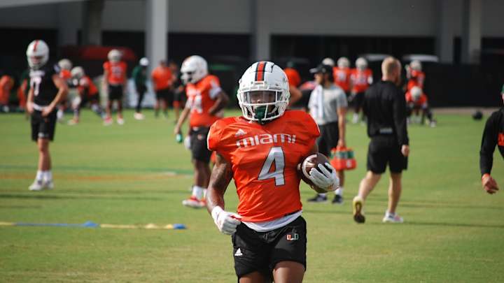 Takeaways From Day 12 of Miami Hurricanes Fall Practice