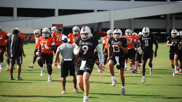 Takeaways From Day Three of Miami Hurricanes Fall Practice