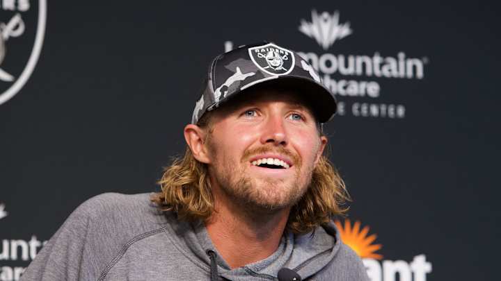 Hilarious A.J. Cole of the Las Vegas Raiders Makes Plays, Jokes