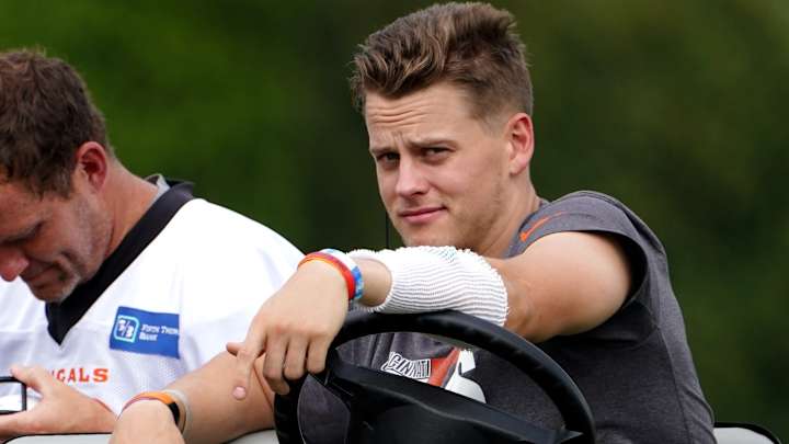 Bengals QB Joe Burrow Resumes Throwing After Appendectomy