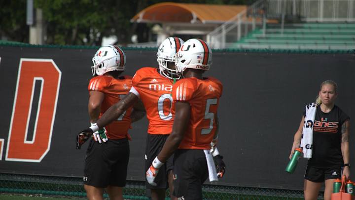 Cristobal: Miami's WRs Are 'a Work In Progress', Restrepo Shows Leadership