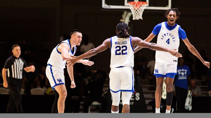 Collins, Toppin Highlight Kentucky's First Game of The Big Blue Bahamas Tour