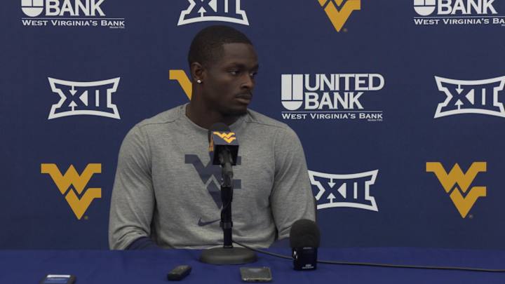WATCH: Sam James WVU Football Fall Camp Day 8