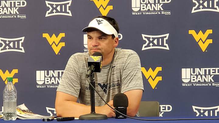 WATCH: Neal Brown WVU Fall Camp Day 9