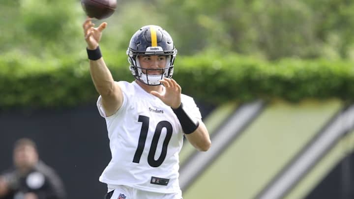 Mitch Trubisky Lists Goals for Steelers Preseason Opener