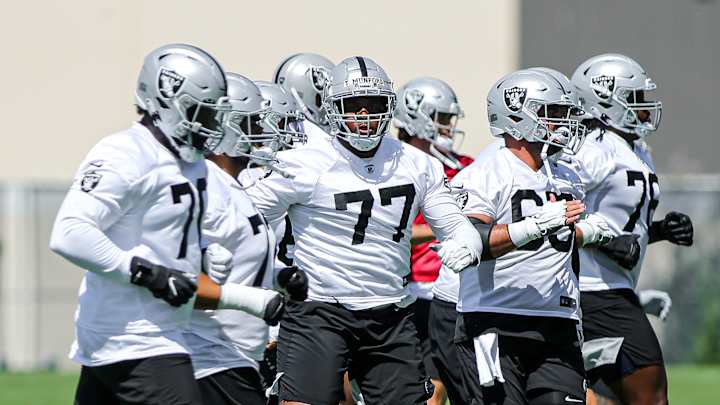 Thayer Munford Improving Daily for Las Vegas Raiders