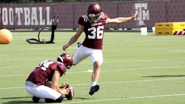 'Kicking To Victory': Caden Davis Looks For Big Leg To Carry Texas A&M In 2022 'Kicking To Victory': Caden Davis Looks For Big Leg To Carry Texas A&M In 2022