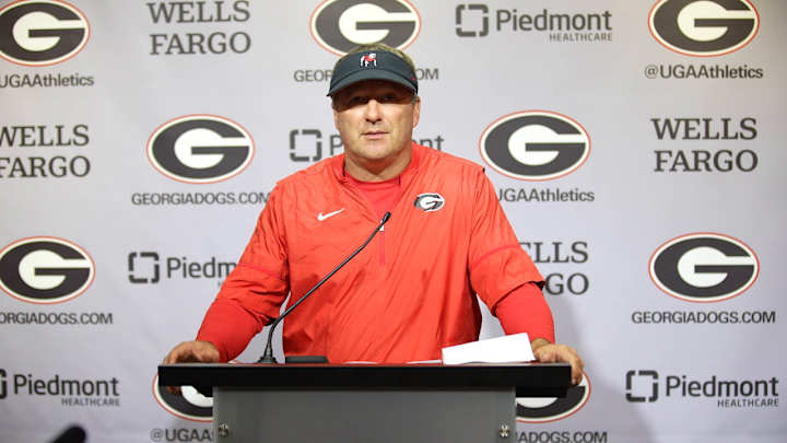 Kirby Smart Says Hosting Recruits at Georgia-Florida Game, A "Moot Point"
