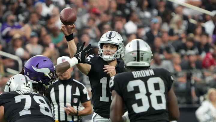 QB Chase Garbers Impressive in Limited Playing Time for Raiders