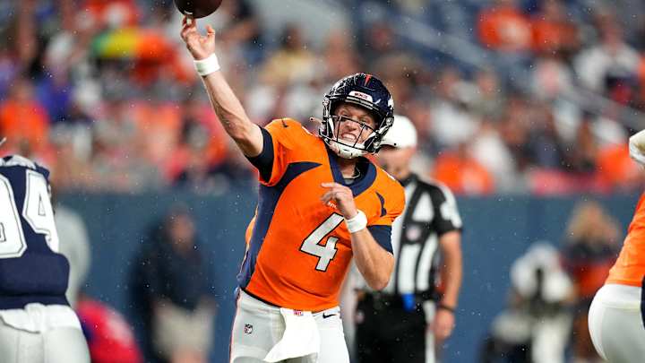 Broncos' Depth Chart Post-Preseason Game 1: 8 Up, 8 Down