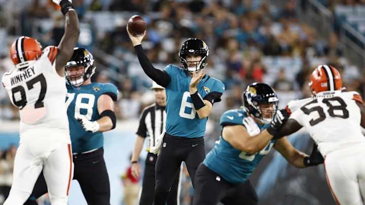 Jaguars Waive Jake Luton, Elliott Fry as Roster Trims to 85 Jaguars Waive Jake Luton, Elliott Fry as Roster Trims to 85