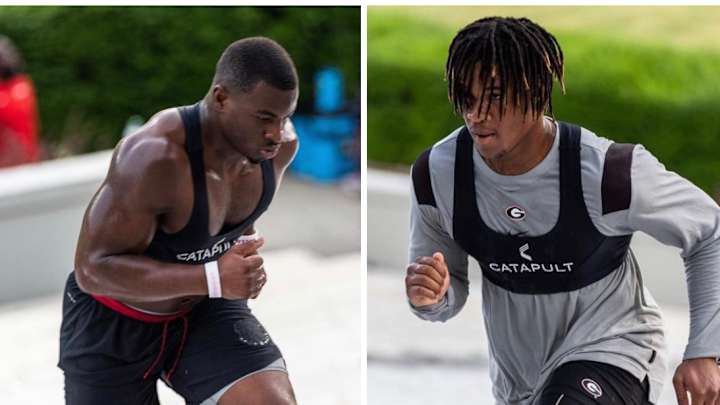 Kirby Smart Calls Two Freshmen RBs "Different"