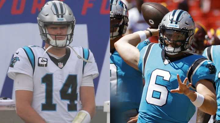 Darnold & Mayfield to Continue Splitting First-Team Reps Darnold & Mayfield to Continue Splitting First-Team Reps