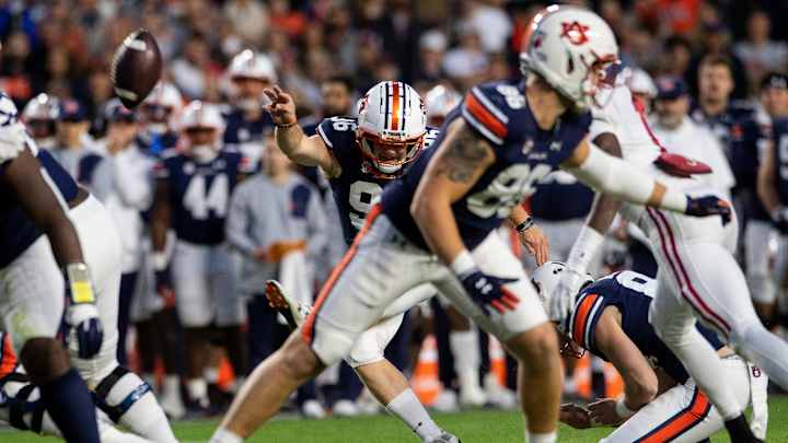 Auburn football kicker Ben Patton has entered the transfer portal