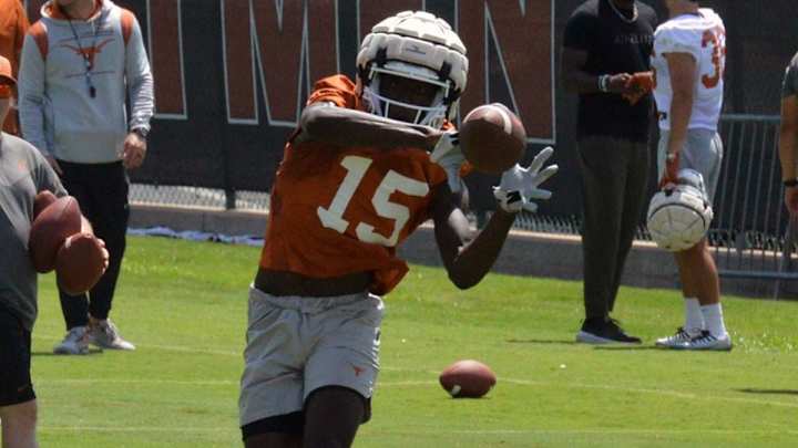 Steve Sarkisian Updates Status of Suspended Longhorns WR Agiye Hall