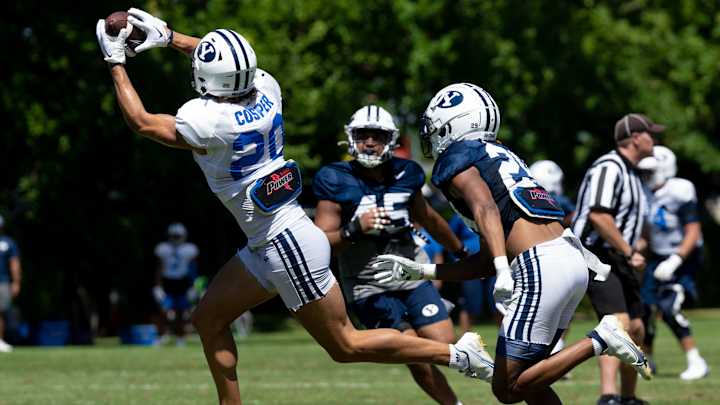 Watch: Highlights from BYU's Practice on Tuesday