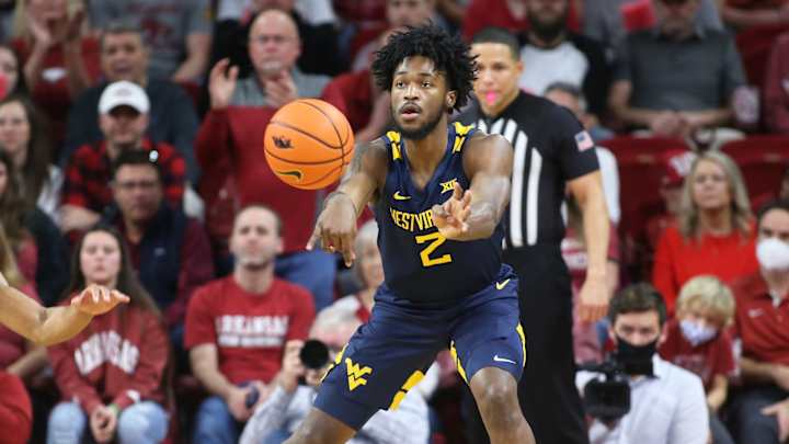 Jersey Numbers for 2022-23 WVU Basketball Season