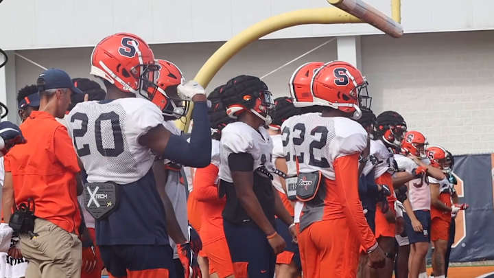 Syracuse Football 8/19/22 Training Camp Practice Recap & Analysis Syracuse Football 8/19/22 Training Camp Practice Recap & Analysis