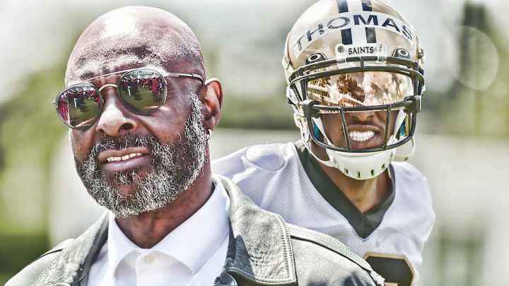 Jerry Rice: Michael Thomas, 'He's a Threat, Playmaker' Jerry Rice: Michael Thomas, 'He's a Threat, Playmaker'