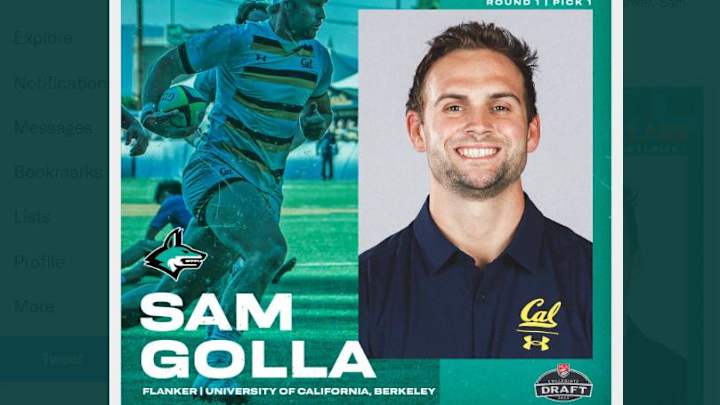 Cal's Sam Golla Is the No. 1 Overall Pick in Pro Rugby Draft Cal's Sam Golla Is the No. 1 Overall Pick in Pro Rugby Draft