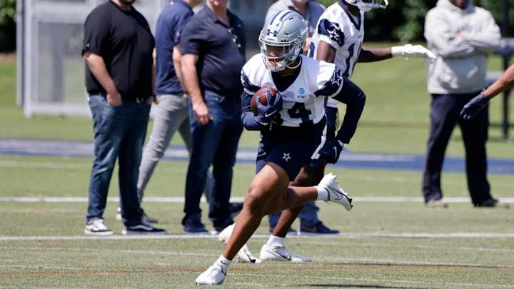 Cowboys' Tony Pollard Works at WR; Undrafted Rookie RB Makes Move? Cowboys' Tony Pollard Works at WR; Undrafted Rookie RB Makes Move?