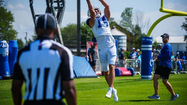 Matt Ryan: Alec Pierce's Potential 'Fires Me Up' Matt Ryan: Alec Pierce's Potential 'Fires Me Up'