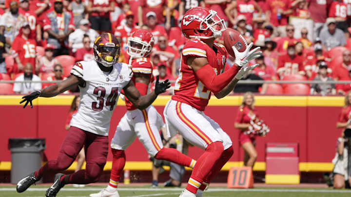 Chiefs 14, Commanders 7 Halftime: Starter Switch-Up at RB; Defense Struggles Chiefs 14, Commanders 7 Halftime: Starter Switch-Up at RB; Defense Struggles