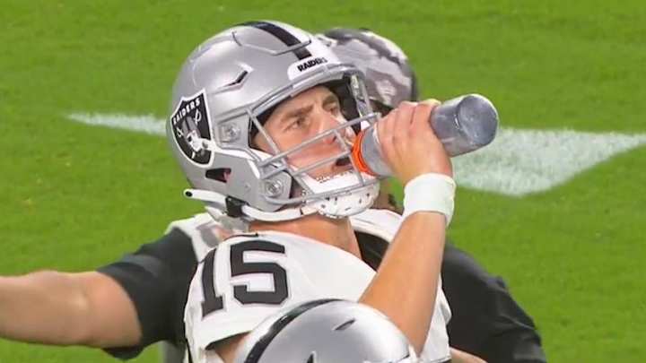 Chase Garbers Plays Entire Second Half of Raiders’ Preseason Game
